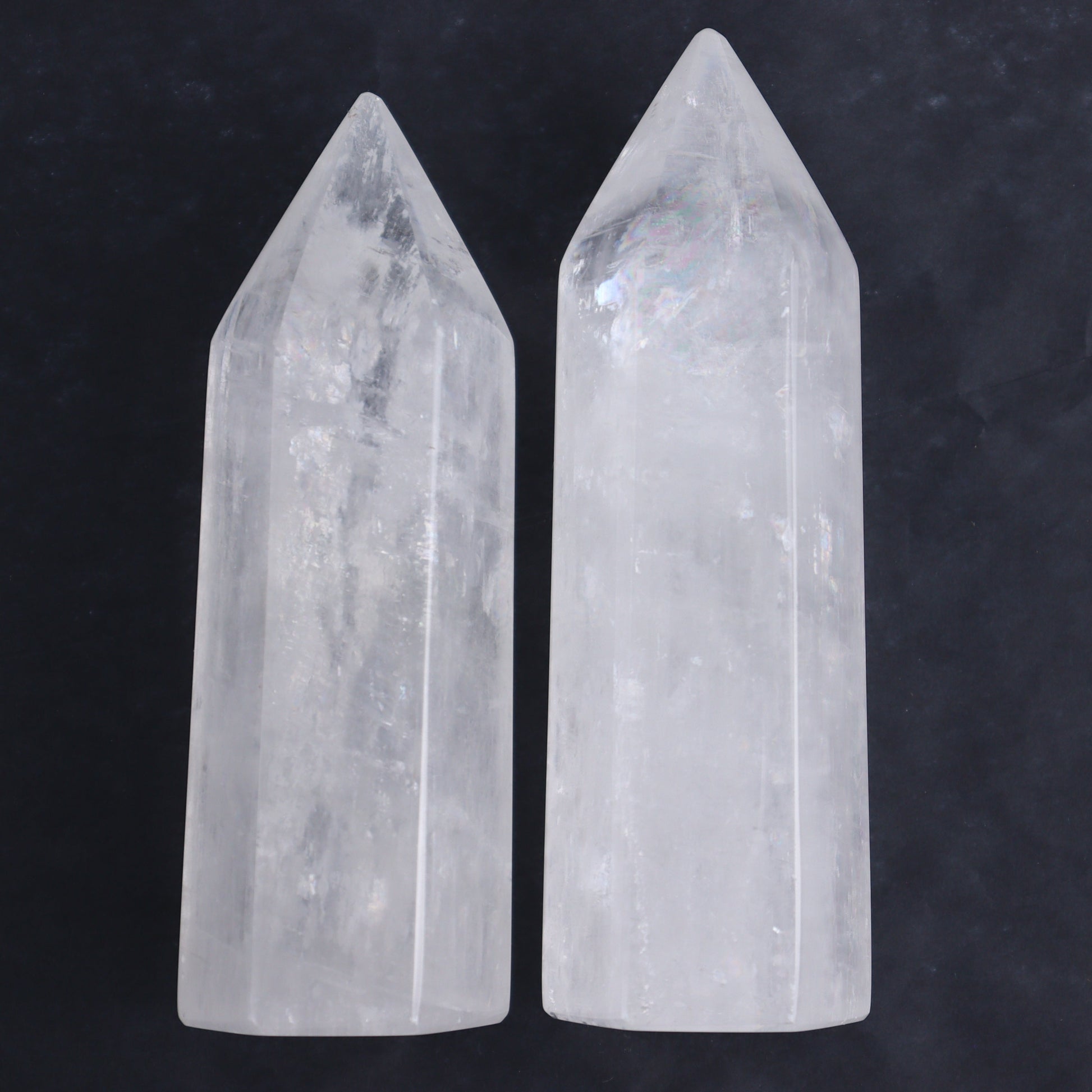 Optical Calcite Towers Set of 3 - Expert Wholesale and Supplier of Wholesale Crystals & Bulk Gemstones, ["Calcite","close_50","Madagascar","Towers"]