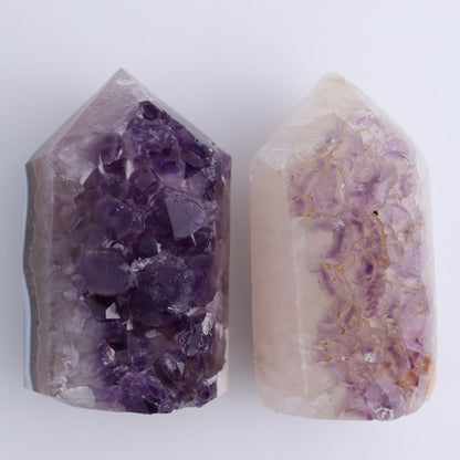 Uruguay Amethyst Towers Set of 4 - Expert Wholesale and Supplier of Wholesale Crystals & Bulk Gemstones, ["Amethyst","Towers","Uruguay"]