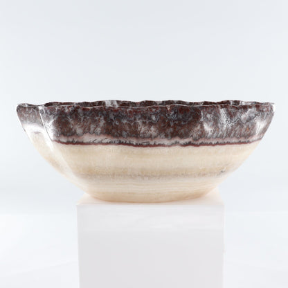 Mexican Onyx/Calcite Bowl 15"