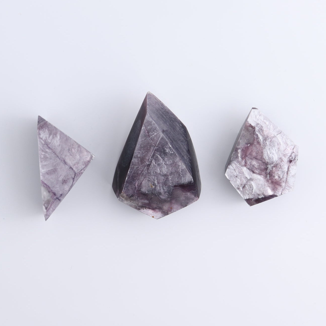 Lepidolite Freeforms Set of 12