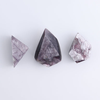 Lepidolite Freeforms Set of 12
