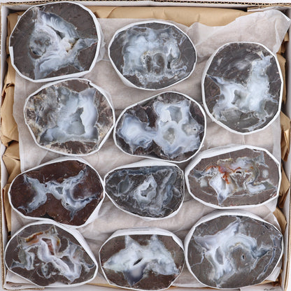 Agate Geodes Set of 11