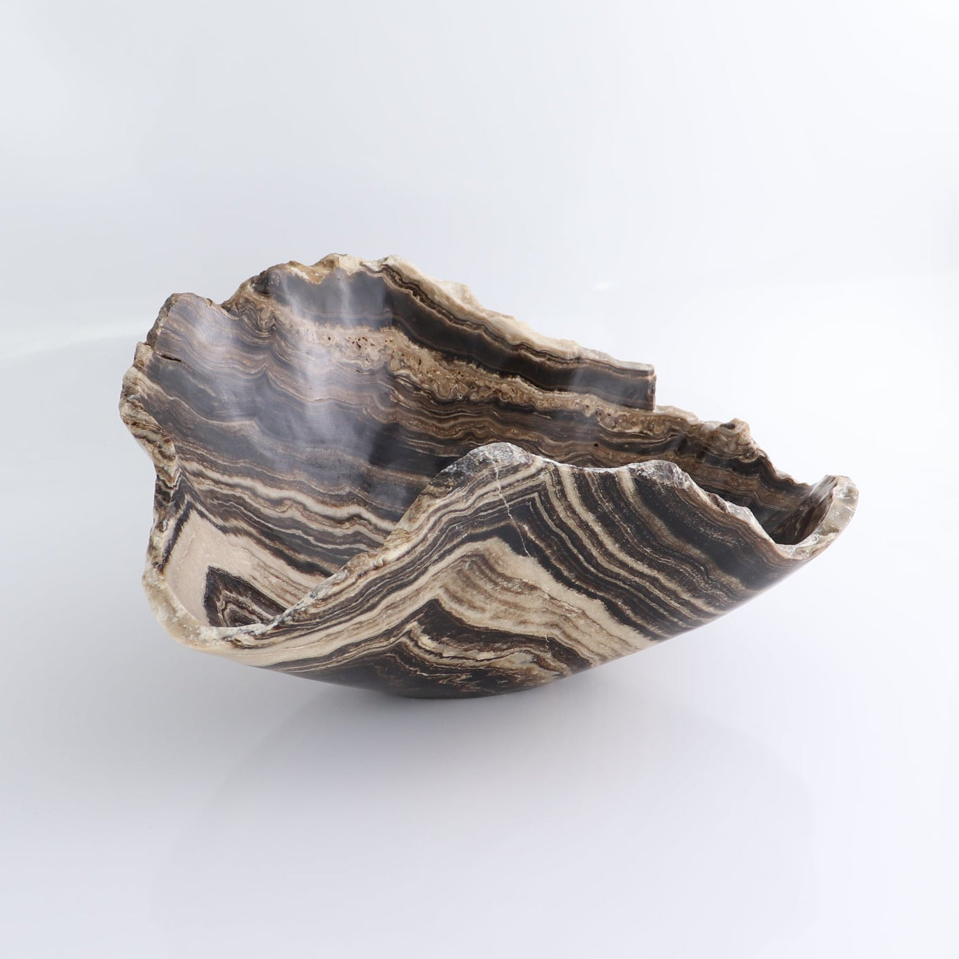 Mexican Onyx/Calcite Bowl 12"
