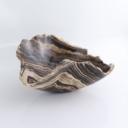 Mexican Onyx/Calcite Bowl 12"