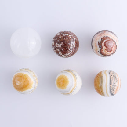 Onyx Spheres Set of 24 - Expert Wholesale and Supplier of Wholesale Crystals & Bulk Gemstones, ["Mexico","onyx","Spheres"]