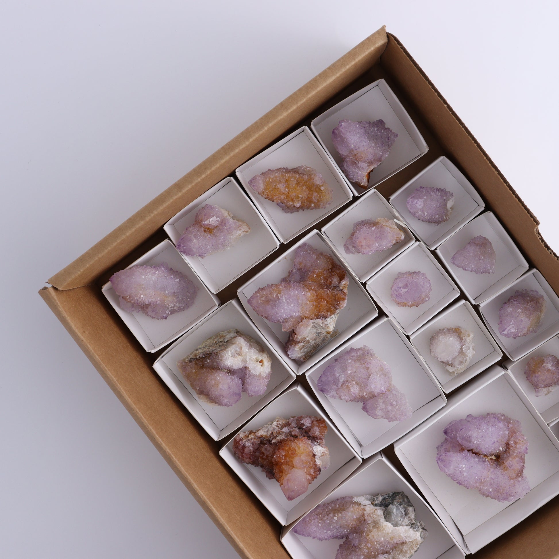 Cactus Quartz Set of 18 - Expert Wholesale and Supplier of Wholesale Crystals & Bulk Gemstones, ["cactus quartz","Quartz","South Africa"]