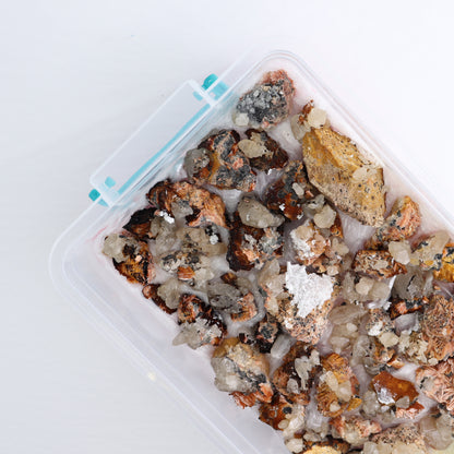 Cerussite Barite from Morocco Flat