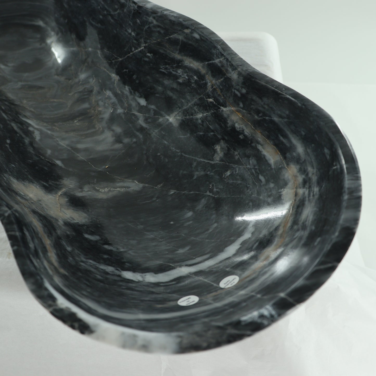 Marble Canoe Bowl - Expert Wholesale and Supplier of Wholesale Crystals & Bulk Gemstones, ["Bowls","canoe","close_30","Mexico","onyx"]