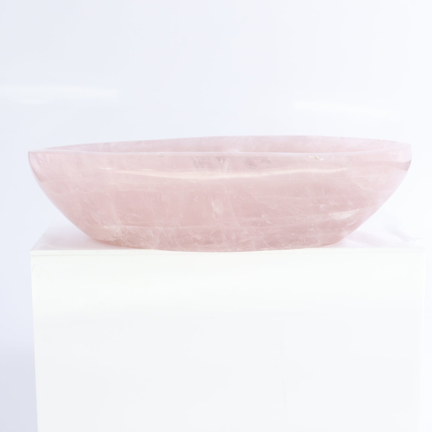 Rose Quartz Bowls Set of 2 - Expert Wholesale and Supplier of Wholesale Crystals & Bulk Gemstones, ["Bowls","Rose Quartz"]