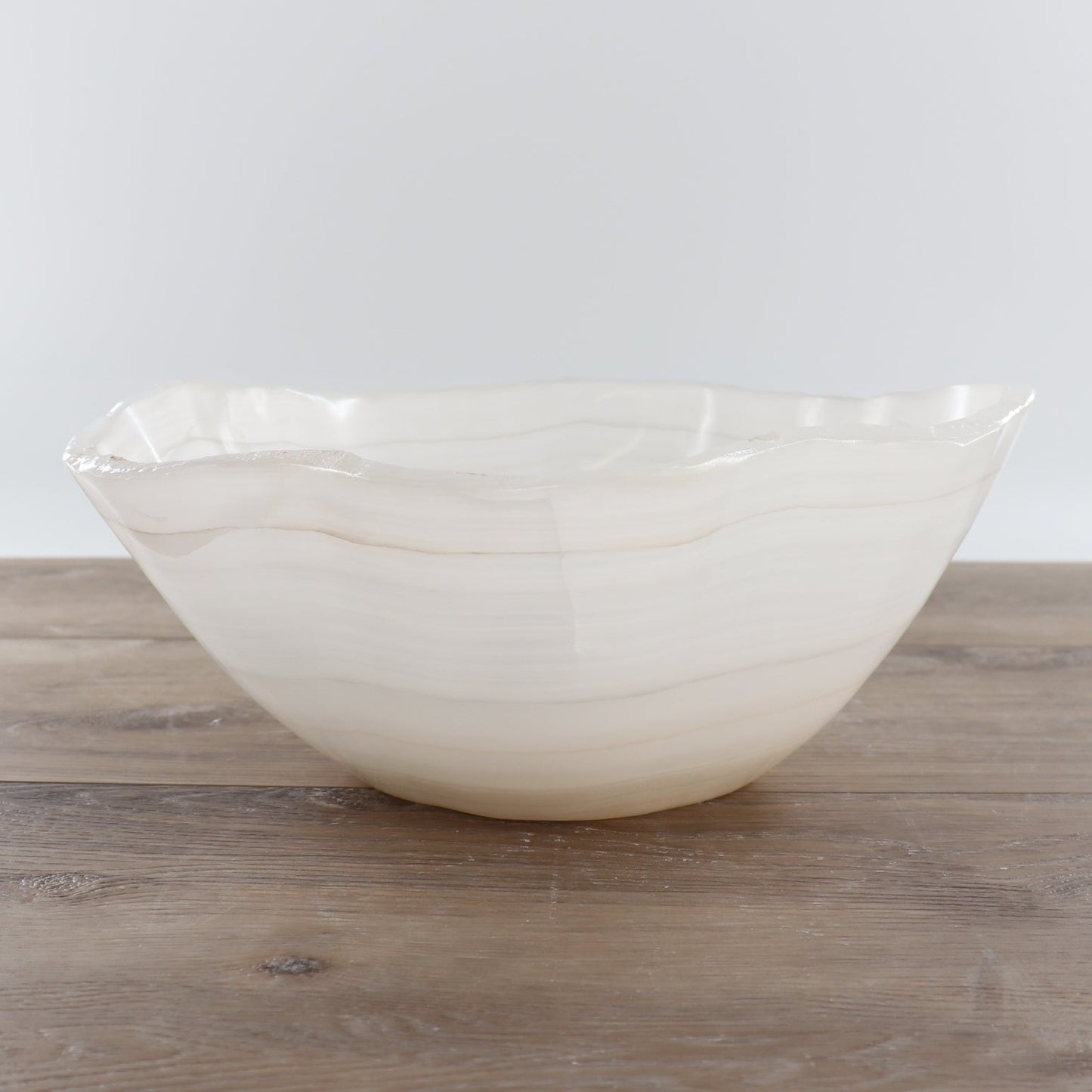 Mexican Onyx/Calcite Bowl 12"