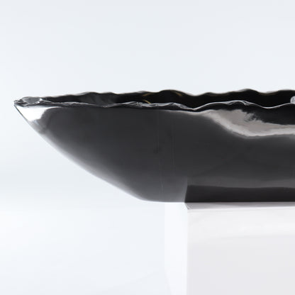 Black Marble Canoe Bowl - Expert Wholesale and Supplier of Wholesale Crystals & Bulk Gemstones, ["Bowls","Mexico","onyx"]