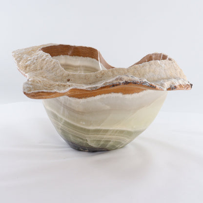 Mexican Onyx/Calcite Bowl - Expert Wholesale and Supplier of Wholesale Crystals & Bulk Gemstones, ["Bowls","Calcite","Mexico","onyx"]