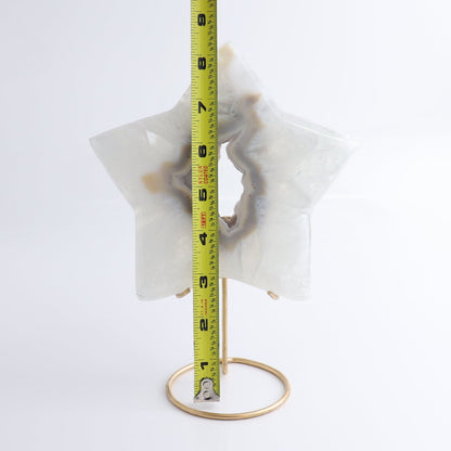 Agate Star with Stand