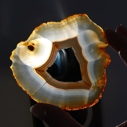Iris Agate Slices Set of 5 - Expert Wholesale and Supplier of Wholesale Crystals & Bulk Gemstones, ["Agate","Iris Agate","Slices and Slabs"]