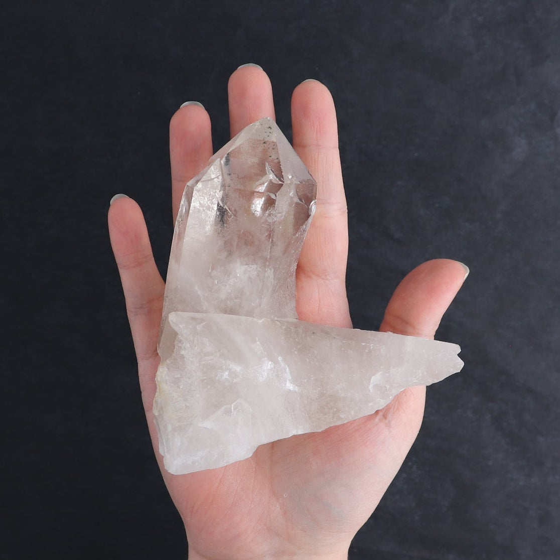 Quartz Clusters Set of 4