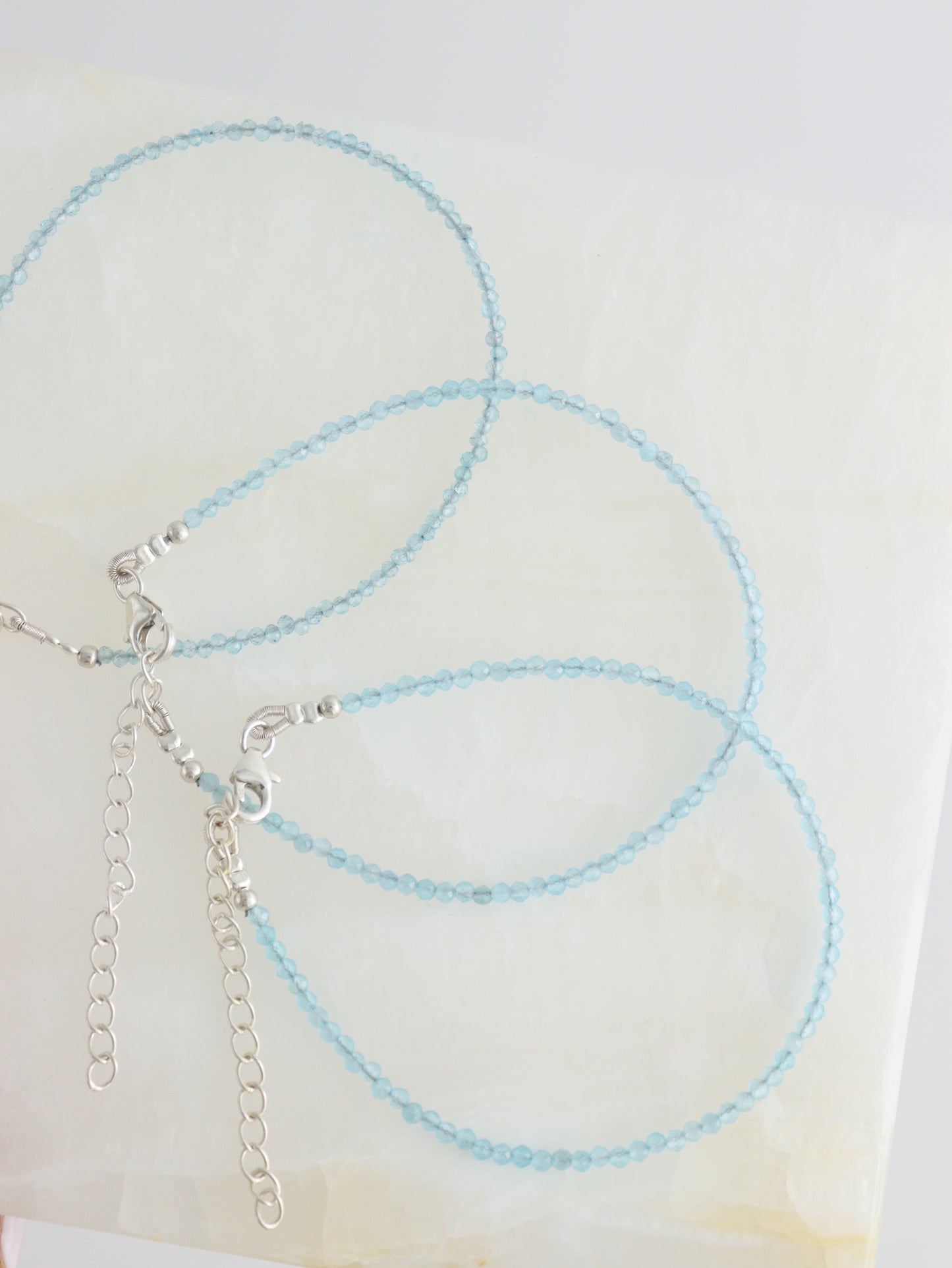 Sterling Silver Apatite Adjustable Bracelets - Expert Supplier of Wholesale Crystals & Bulk Gemstones