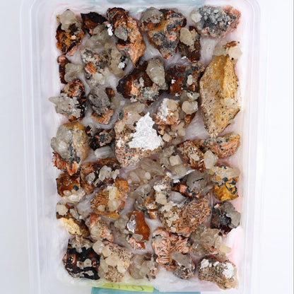 Cerussite Barite from Morocco Flat