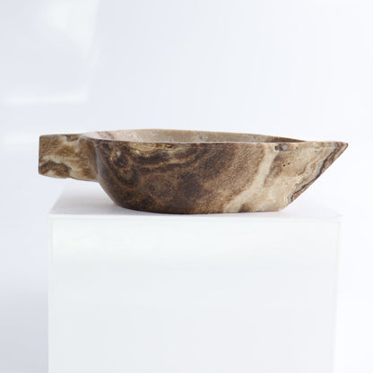 Mexican Onyx/Calcite Chocolate Bowls Set of 3