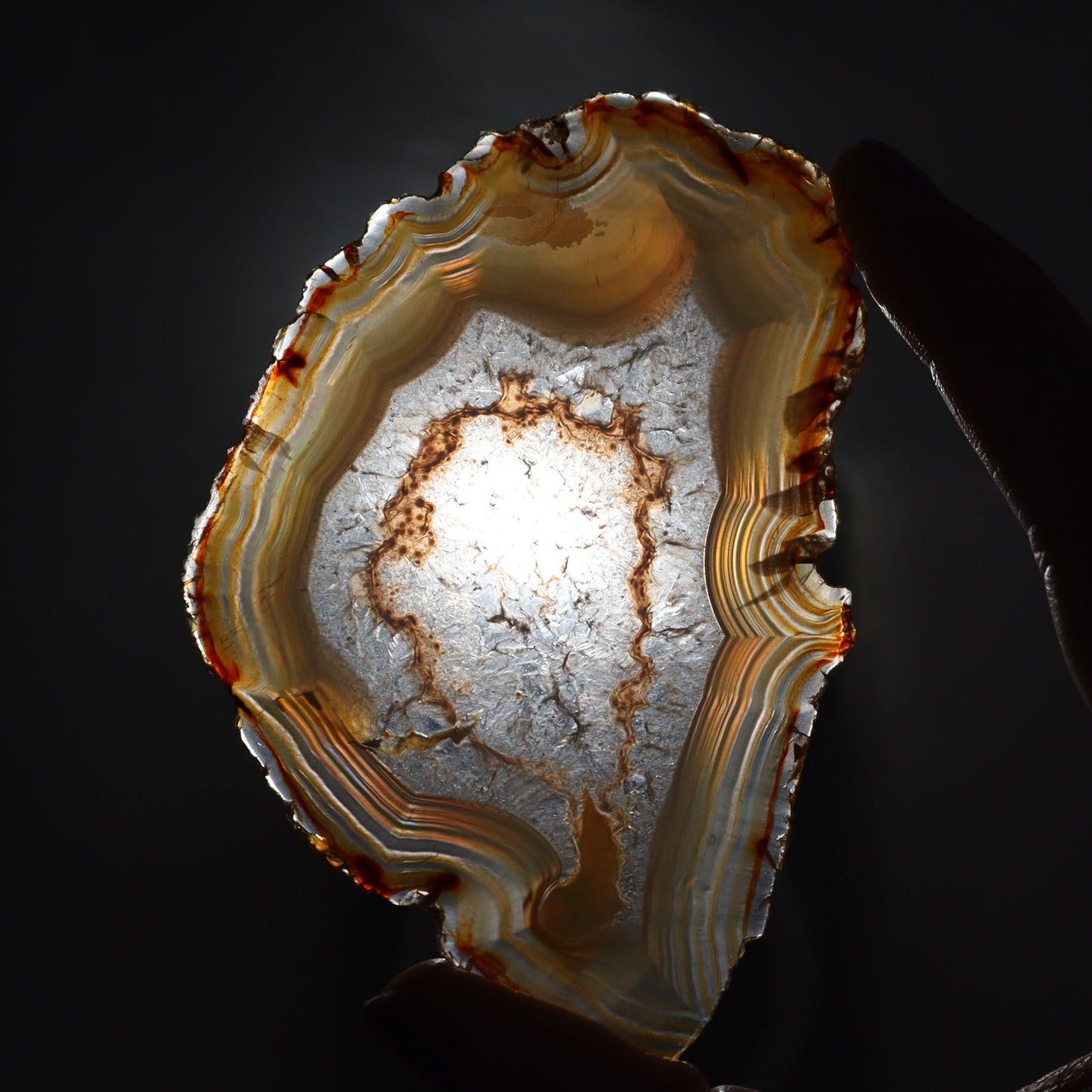 Iris Agate Slices Set of 6 - Expert Wholesale and Supplier of Wholesale Crystals & Bulk Gemstones, ["Agate","Iris Agate","Slices and Slabs"]