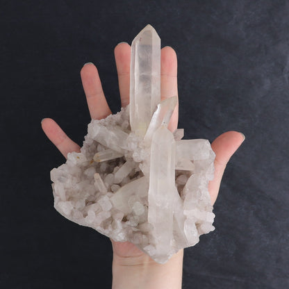 Quartz Clusters Set of 4