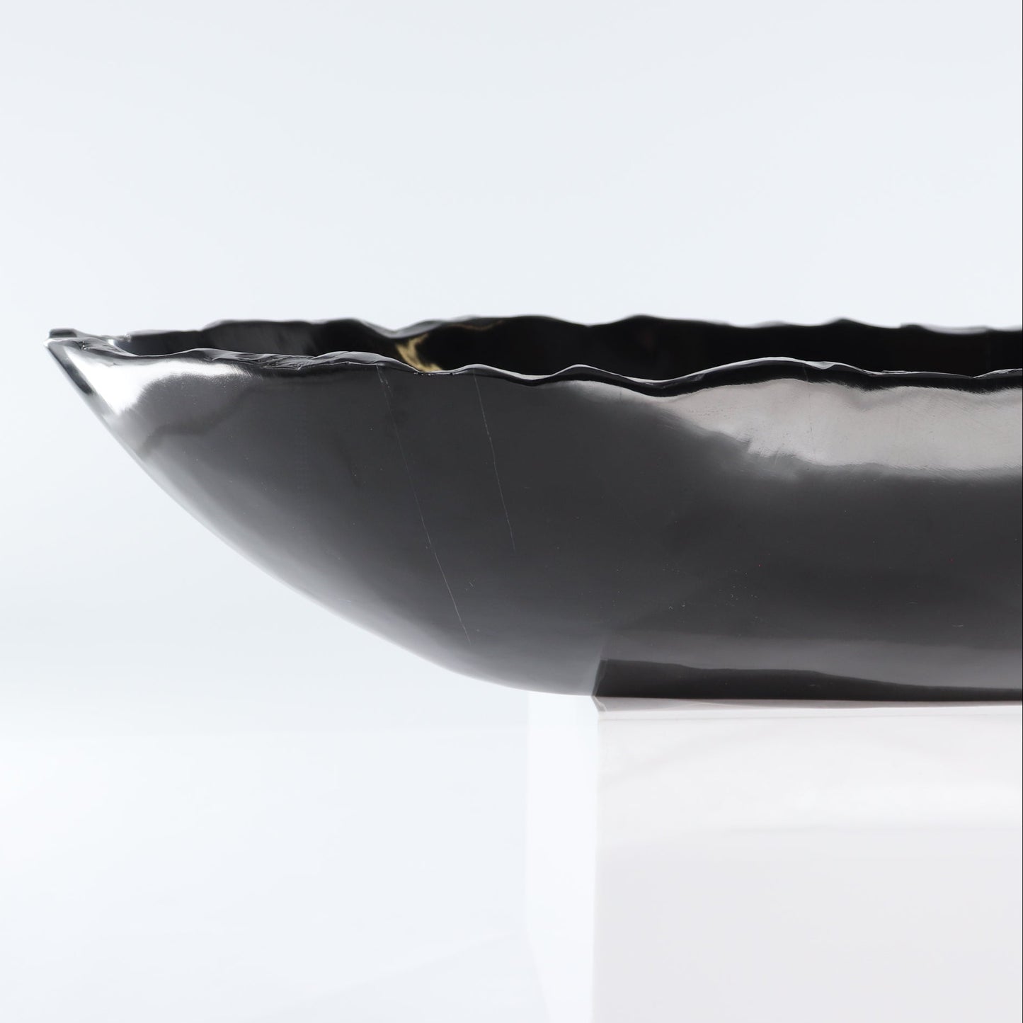 Black Marble Canoe Bowl - Expert Wholesale and Supplier of Wholesale Crystals & Bulk Gemstones, ["Bowls","Mexico","onyx"]