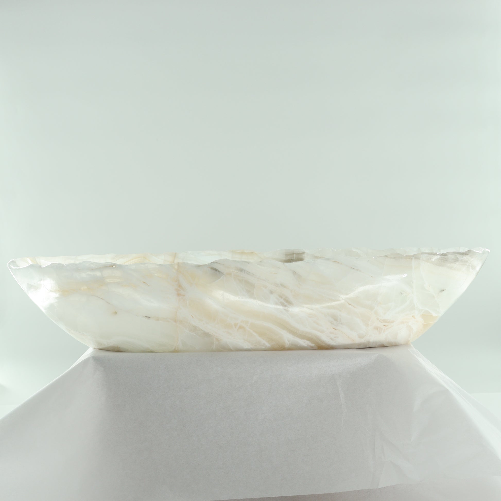 Onyx Canoe Bowl - Expert Wholesale and Supplier of Wholesale Crystals & Bulk Gemstones, ["Bowls","canoe","Mexico","onyx"]