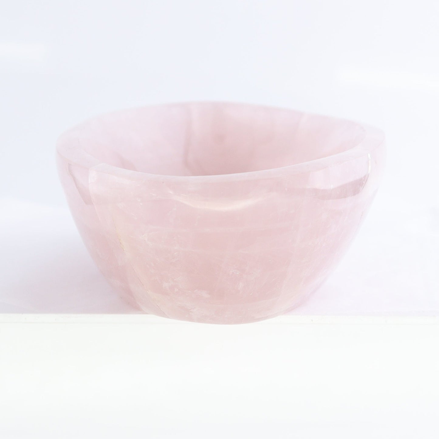 Rose Quartz Bowls Set of 2 - Expert Wholesale and Supplier of Wholesale Crystals & Bulk Gemstones, ["Bowls","Rose Quartz"]
