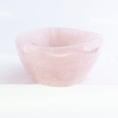 Rose Quartz Bowls Set of 2 - Expert Wholesale and Supplier of Wholesale Crystals & Bulk Gemstones, ["Bowls","Rose Quartz"]