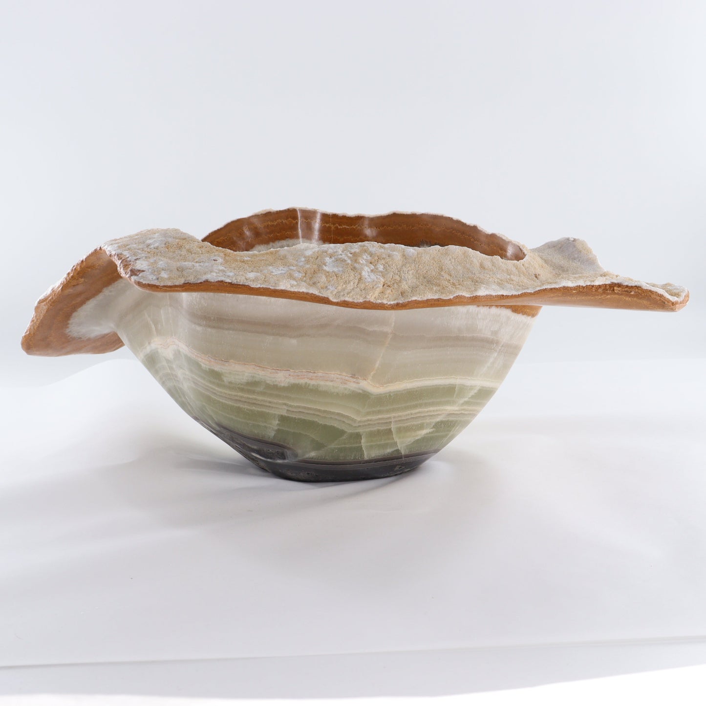 Mexican Onyx/Calcite Bowl - Expert Wholesale and Supplier of Wholesale Crystals & Bulk Gemstones, ["Bowls","Calcite","Mexico","onyx"]