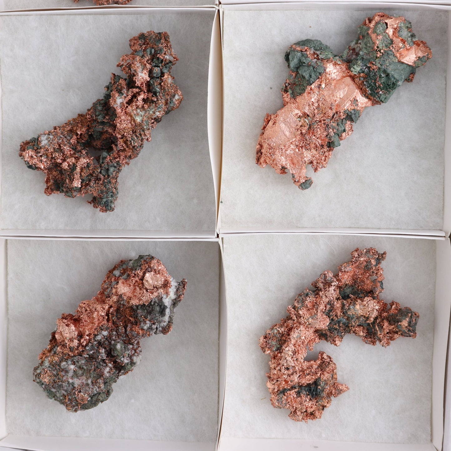 Native Copper Flat of 6