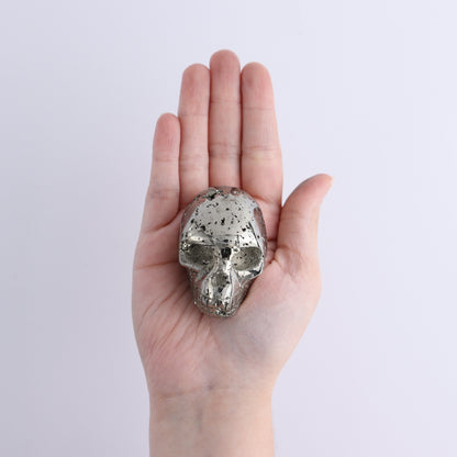 Pyrite Skulls Set of 6 - Expert Wholesale and Supplier of Wholesale Crystals & Bulk Gemstones, ["Hearts","Peru","Pyrite"]