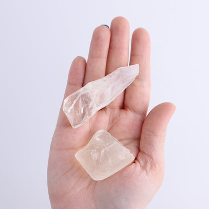 Calcite Freeforms Set of 35