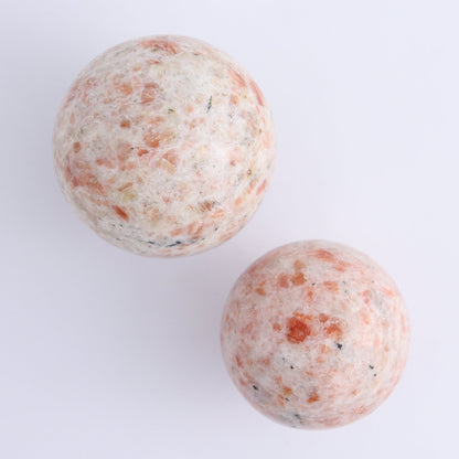 Sunstone Spheres Set of 5 - Expert Wholesale and Supplier of Wholesale Crystals & Bulk Gemstones, ["Spheres","Sunstone"]