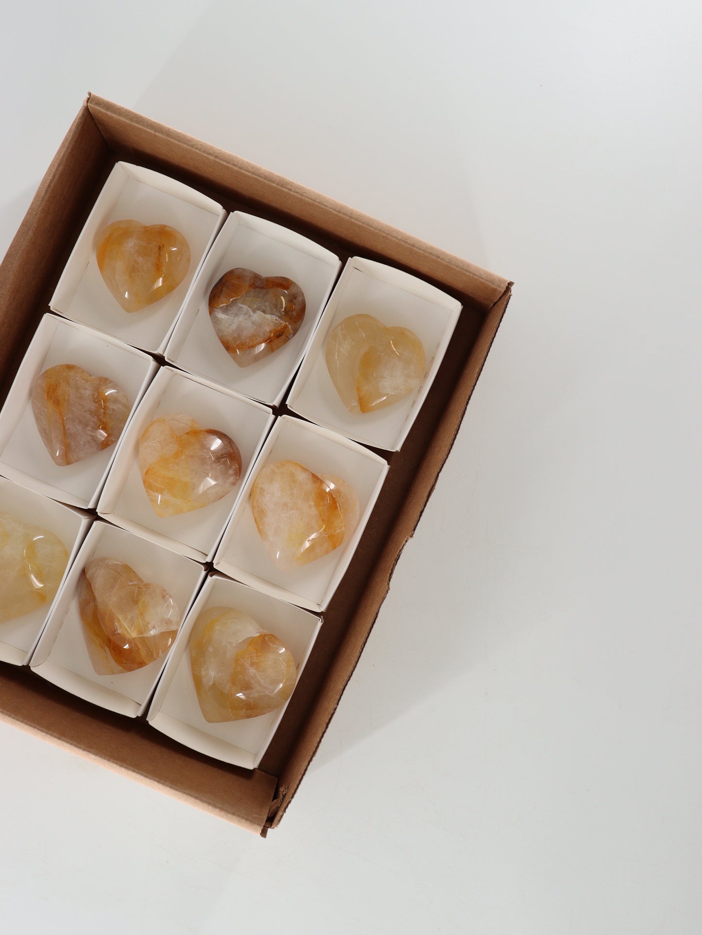 Golden Healer Hearts Set of 9