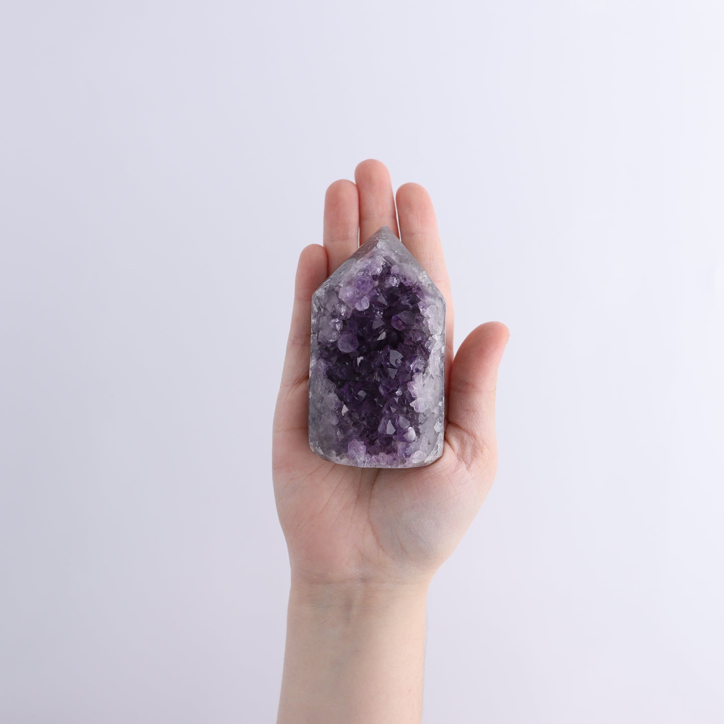 Uruguay Amethyst Towers Set of 4 - Expert Wholesale and Supplier of Wholesale Crystals & Bulk Gemstones, ["Amethyst","Towers","Uruguay"]