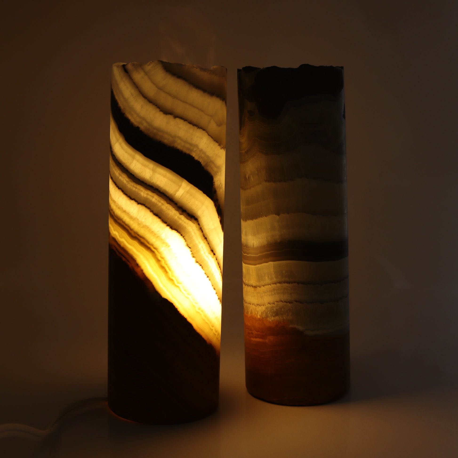 Onyx Lamps Set of 2 - Expert Wholesale and Supplier of Wholesale Crystals & Bulk Gemstones, ["Lamps","Mexico","onyx"]