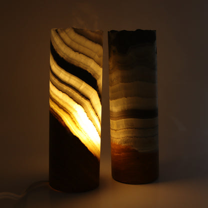 Onyx Lamps Set of 2 - Expert Wholesale and Supplier of Wholesale Crystals & Bulk Gemstones, ["Lamps","Mexico","onyx"]