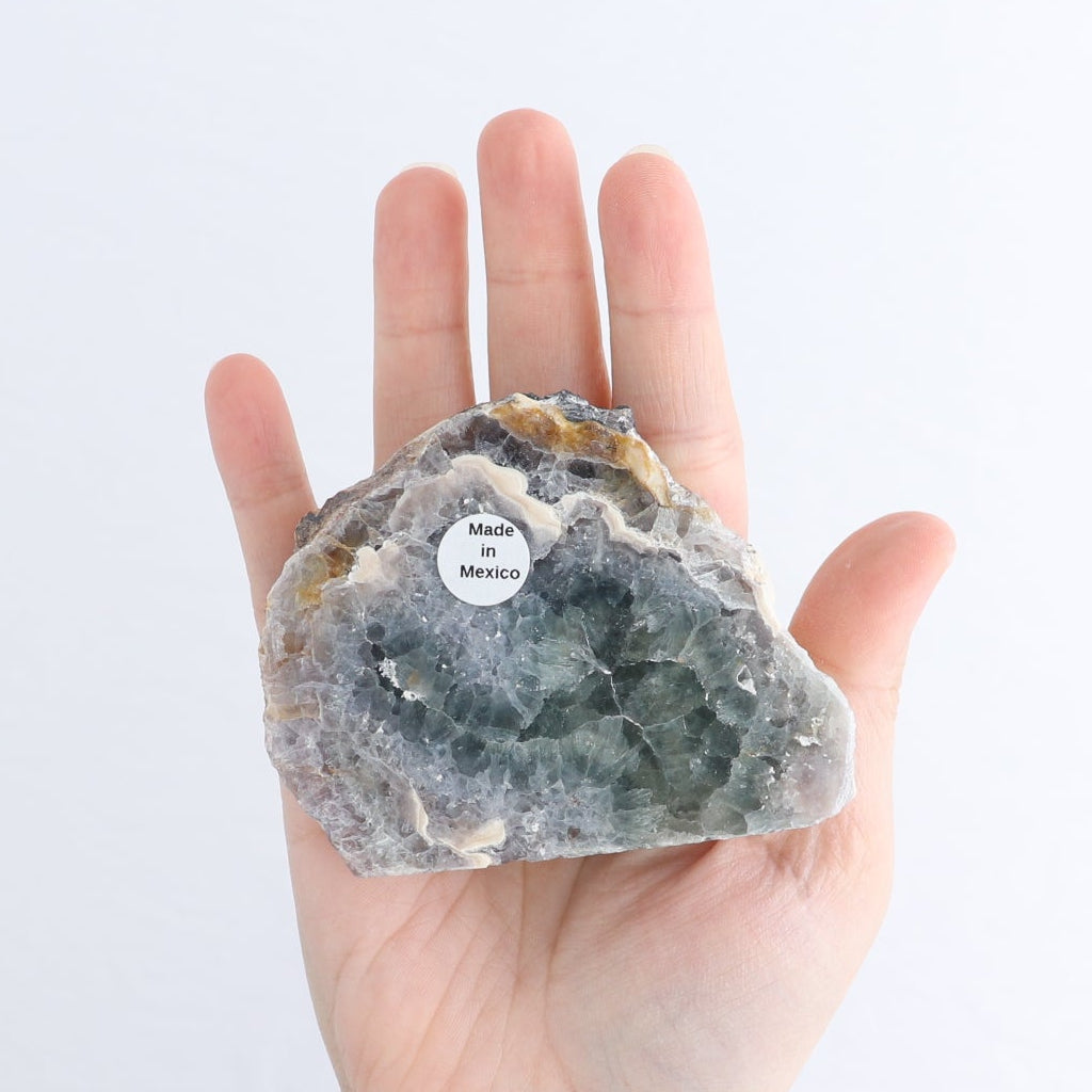 Fluorite Face Polished Set of 4