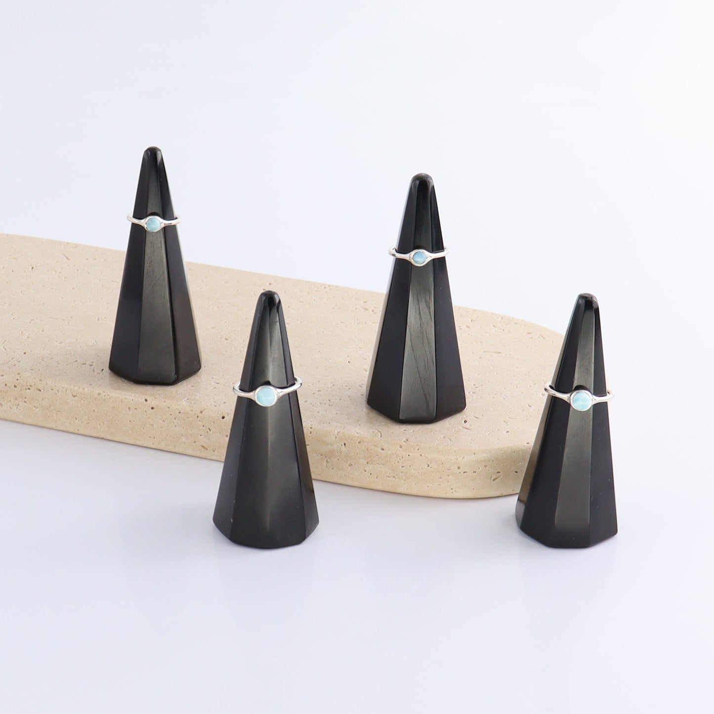 One Larimar Ring - Expert Wholesale and Supplier of Wholesale Crystals & Bulk Gemstones, ["India","Larimar","Ring","sterling silver"]