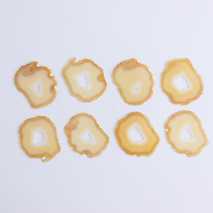 Iris Agate Slices Set of 8 - Expert Wholesale and Supplier of Wholesale Crystals & Bulk Gemstones, ["Agate","Iris Agate","Slices and Slabs"]