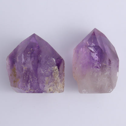 Amethyst Tops Polished Set of 5 - Expert Wholesale and Supplier of Wholesale Crystals & Bulk Gemstones, ["Amethyst","Brazil","Top Polished"]