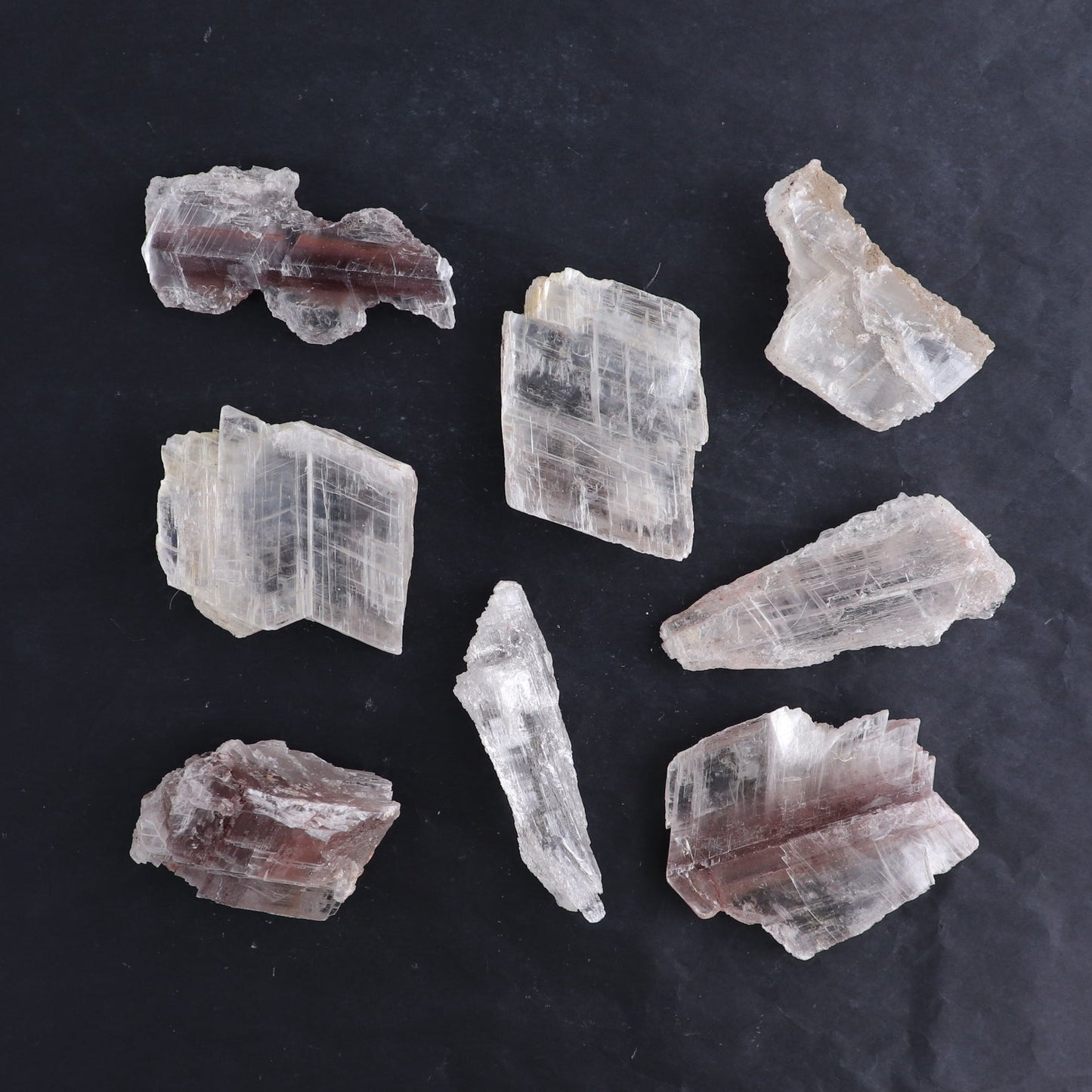 Selenite from Chihuahua Set of 8