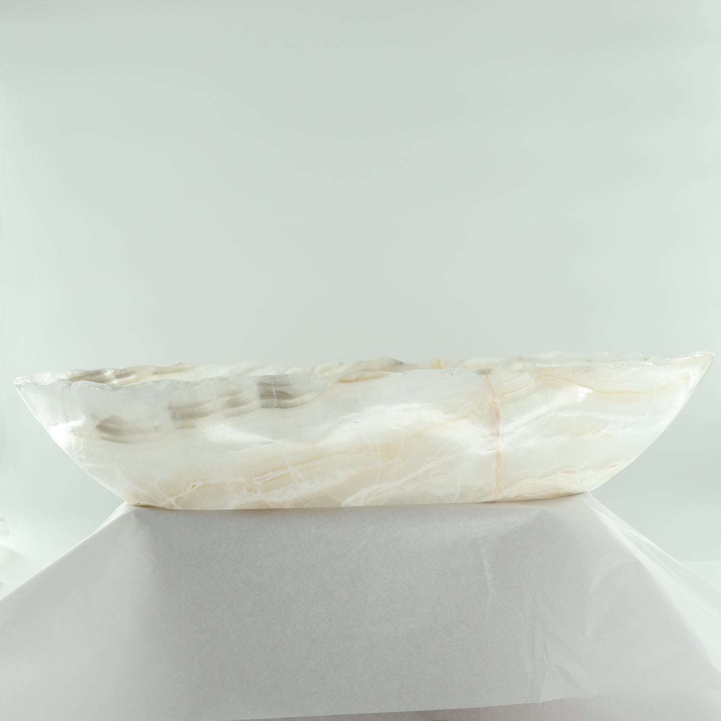 Onyx Canoe Bowl - Expert Wholesale and Supplier of Wholesale Crystals & Bulk Gemstones, ["Bowls","canoe","Mexico","onyx"]