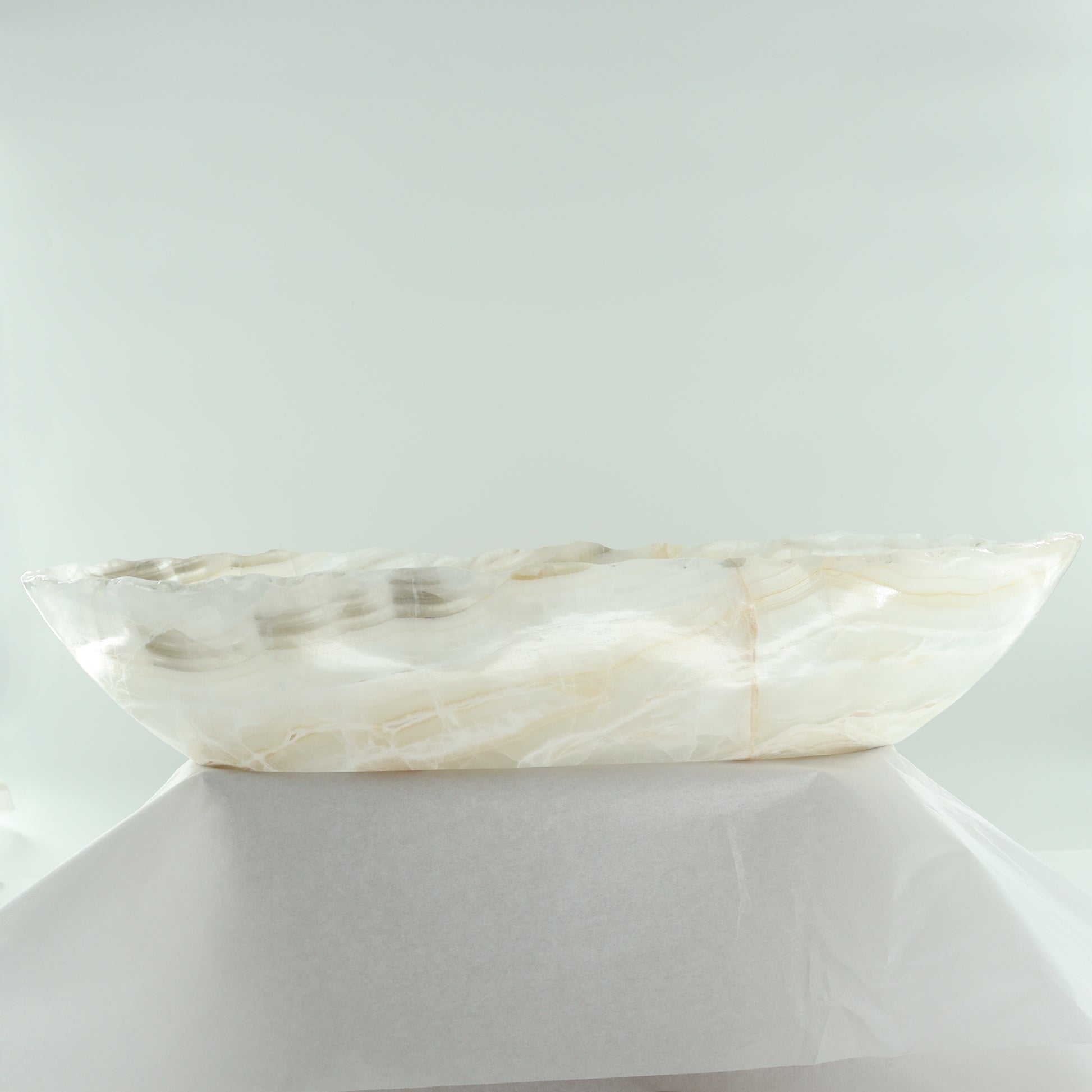 Onyx Canoe Bowl - Expert Wholesale and Supplier of Wholesale Crystals & Bulk Gemstones, ["Bowls","canoe","Mexico","onyx"]
