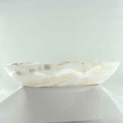 Onyx Canoe Bowl - Expert Wholesale and Supplier of Wholesale Crystals & Bulk Gemstones, ["Bowls","canoe","Mexico","onyx"]