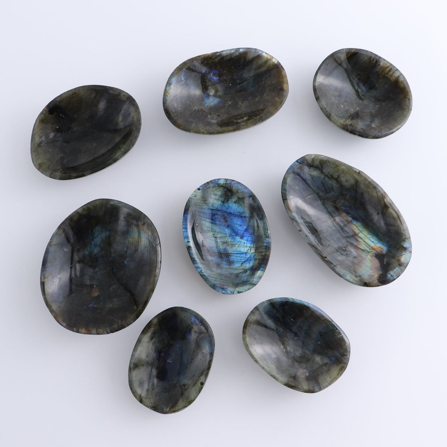 Labradorite Bowls Set of 8