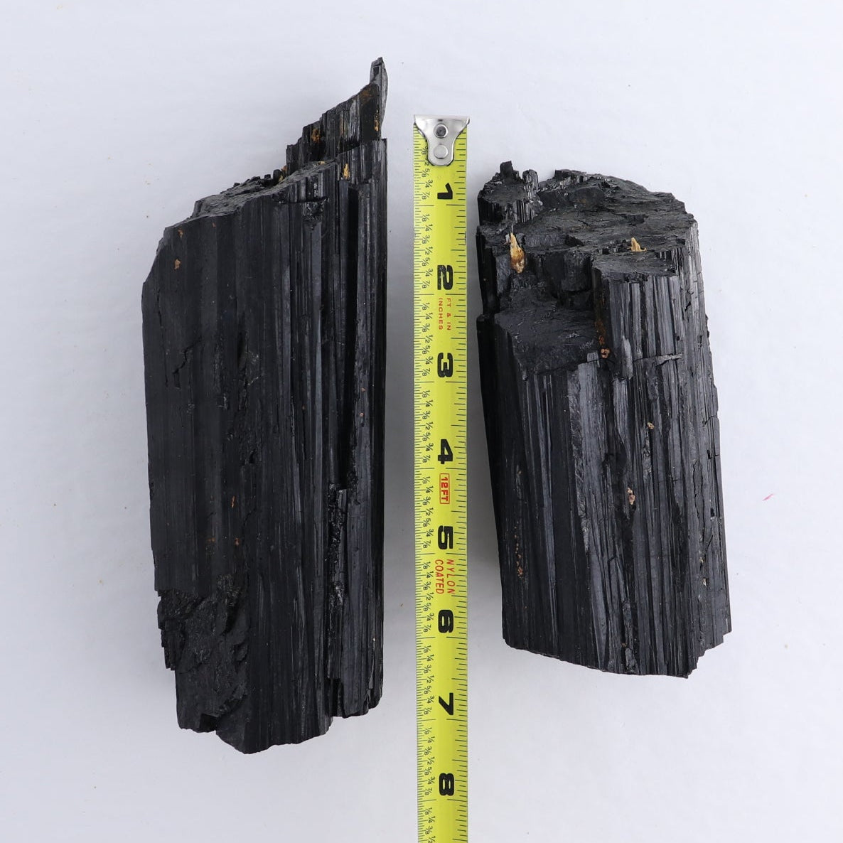 Black Tourmaline Log Set of 4