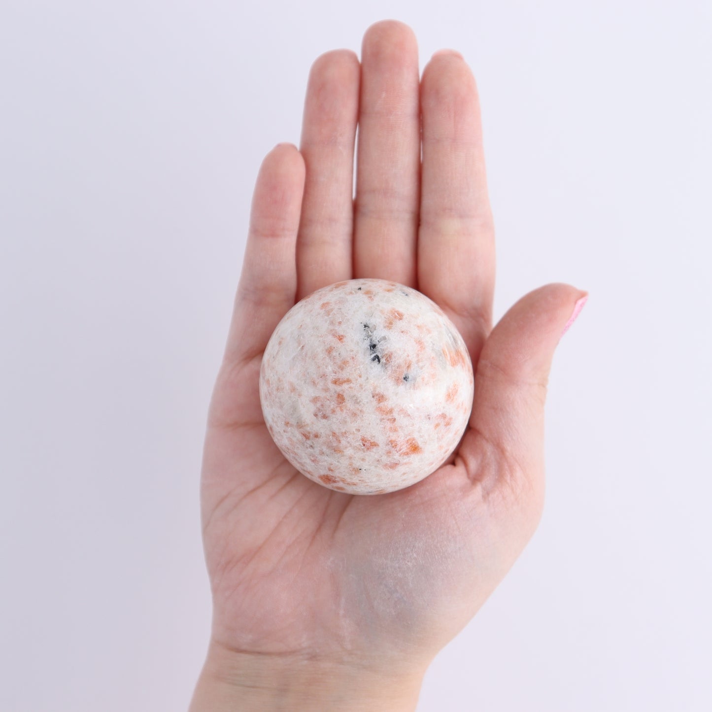 Sunstone Spheres Set of 5 - Expert Wholesale and Supplier of Wholesale Crystals & Bulk Gemstones, ["Spheres","Sunstone"]