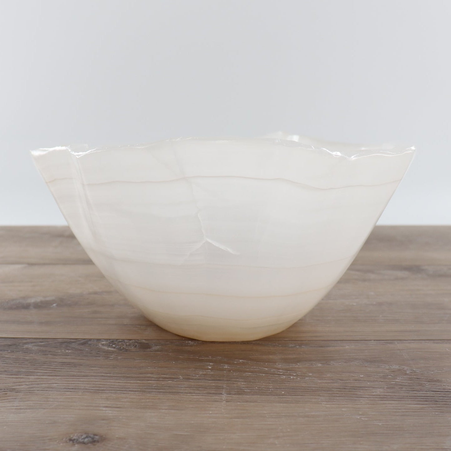 Mexican Onyx/Calcite Bowl 12"