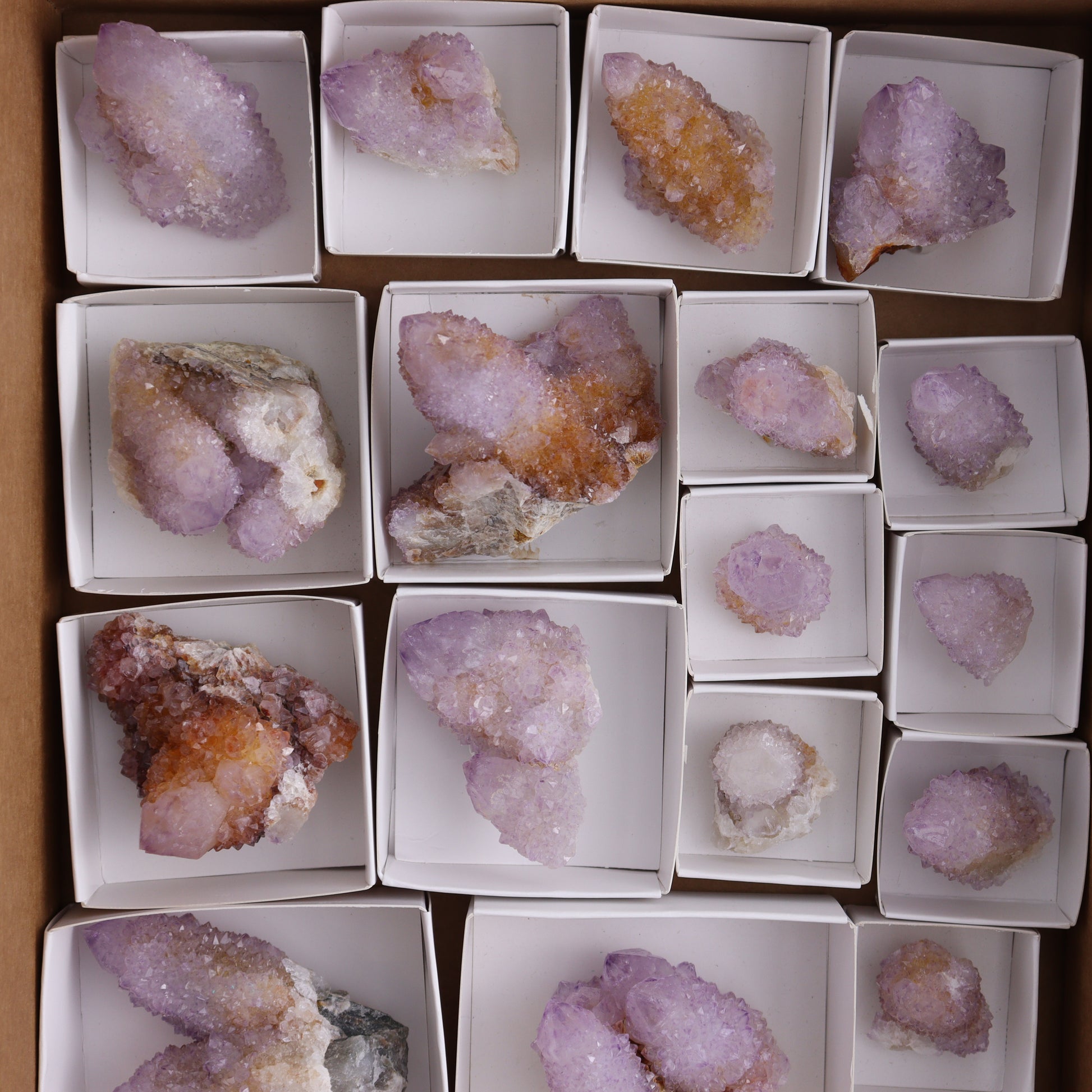 Cactus Quartz Set of 18 - Expert Wholesale and Supplier of Wholesale Crystals & Bulk Gemstones, ["cactus quartz","Quartz","South Africa"]